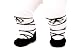 Trumpette Tights Mary Jane - White 12-18 Months