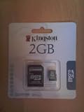 2GB Kingston Micro Memory Card SD + SD Adapter