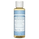 Dr. Bronner's Fair Trade & Organic Castile Liquid Soap - (Baby Unscented, 4 oz)