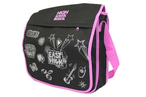 Childrens Toyshop  Toys : Trademark Collections Disney High School Musical  Black & Pink Despatch Bag