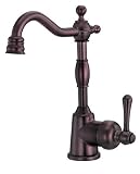 Danze D153157RB Opulence Single-Handle Bar Faucet with Lever Handle, Oil Rubbed Bronze