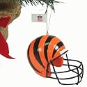 CINCINNATI BENGALS OFFICIAL HELMET CHRISTMAS ORNAMENT