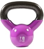 GoFit Premium Vinyl Dipped Kettle Bell With Introductory Training Dvd