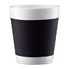 Bodum Canteen Mug, Double Wall, Medium, 0.2 l, 6 oz, Black