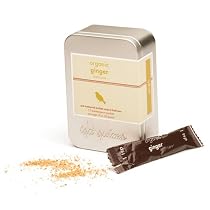 Tsp Spices Ground Organic Ginger, 12 One-teaspoon Packets, 8-Ounce Tins (Pack of 3)