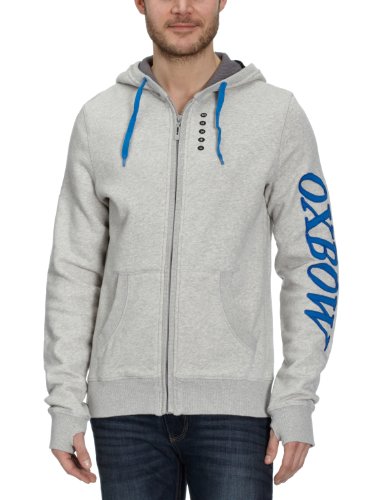 Oxbow Herren Zip Hoodie TARQUIN, HEATHER GREY, XXXL Preisvergleich