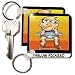 Londons Times Famous People Places Books Cartoons - PABLO PICASSO - Key Chains