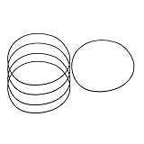 uxcell オイルシールOリング　油圧システム　ニトリルゴム　106mmの内径　ブラック　5個入り