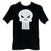 Search : Punisher Glow in the Dark Glow Head Skull Logo Mens T-Shirt