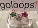 3 Goloops!! Sparkle Collection, Limited Edition Goloops!! Flower & Peace