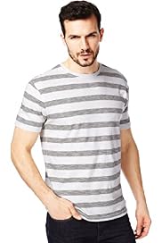 North Coast Pure Cotton Feeder Block Striped T-Shirt