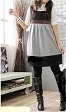 from suriAjuni suriAjuni Brown Grey Maternity Dress UK Size 16