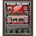 Detroit Red Wings 1998 Healy Plaque