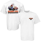 Oklahoma State Cowboys White Helmet Pile T-shirt