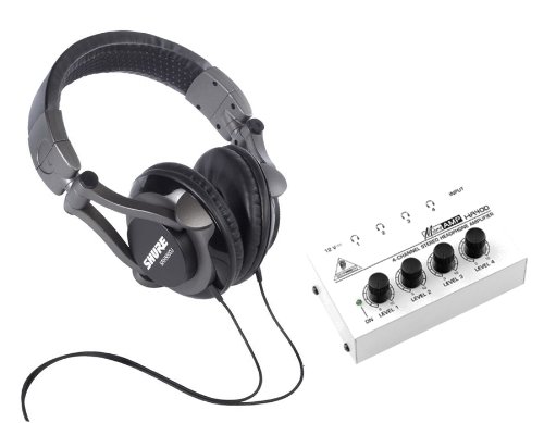 Shure SRH550DJ Professional Quality Headphone Amplifier!