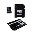 Kingston 16GB microSDHC Class 4 with Micro SD Adapter and Pro Duo Adapter (Bulk Packaging)