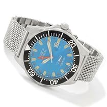 INVICTA MEN'S GRAND DIVER WATCH SILVER-BLUE 6352