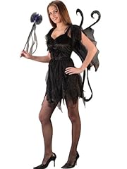 Midnight Fairy Black Teen Junior Size Gothic Theatre Costumes Sizes: One Size 