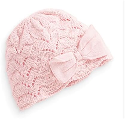 Tou Baby Girl's Winter Hats Crochet Hats Christmas Bowknot Hats Pink and Red