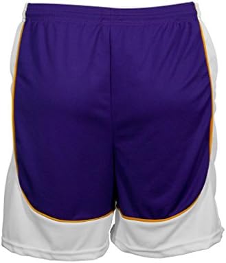 Kickin Sportswear Men's 5" Inseam Athletic Shorts XL Gold / Contrasting trim