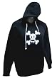 Paul Frank Classic Skurvy Black Hooded Pullover Sweatshirt for men