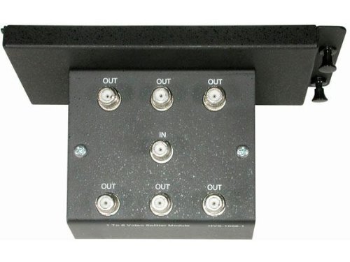 Cables to Go 37014 6-way RF Splitter Module (Black)