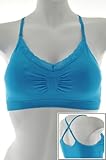 Women's Seamless Bra with removable soft bra pad and adjustable Strap