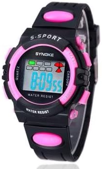 SZ ® SYNOKE 99268 Fashion Multifunction Digital Waterproof Sport Watch for Kids - Pink