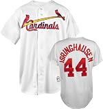 Jason Isringhausen White Majestic MLB Home Replica St. Louis Cardinals Jersey