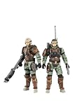 UNSC Trooper Support Staff 2 Pack - Radio Trooper & Medic Trooper - Halo Reach Series 3 - Deluxe