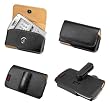 Cellet Noble Cover Case for Samsung I760 / Palm Treo 680, Treo 750, Treo 755 / HTC Touch Pro 2 (GSM) with Cellet Removable Spring Clip & Swivel Clip (Sleep Mode)- Retail Packaging
