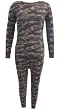 Terramar Boy's Cotton & Polyester 2 Piece Thermal Set