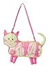 Plush Lily Floral Cat Purse Silo Sassy Pet Sak 11"