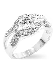 Silver Eye Cocktail Ring