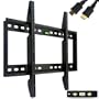 VideoSecu Flat Panel Screen Ultra Slim TV Mount Fit LG 32LD350 32LD450 32LD550 32LE5300 32LE5400 32LG40 37LD450 37LE5300 42LD520 42LD550 42LE5400 42LE5500 42LD450 42LH20 42PJ350 46LD550 47LD520 47LD650 47LE5400 47LE5500 47LX6500 47LD450 47LH85 47LH50 3QI