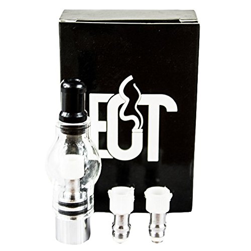 Wax Dome Glass Globe Vaporizer Dome Rig Set Attachment with 2 FREE COILS!!!