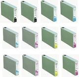 Take4Less 12-pack T559 (2B,2C,2M,2Y,2LC,2LM) Compatible Ink Cartridges for Epson Stylus Photo RX700 RX-700 - T5591 T5592 T5593 T5594 T5595 T5596