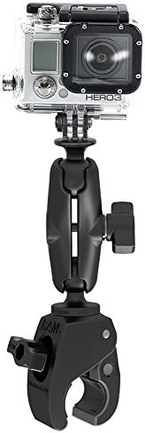 RAM Mount Small Tough-ClawTM Mount w/Custom GoPro® Hero Adapter