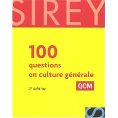100 questions en culture g�n�rale