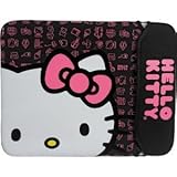 Hello Kitty 16-inch Neoprene Sleeve Case for Laptops/Notebooks in Black