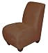 Skyline Furniture Armless Chair in Chocolate 27-1(Chocolate)