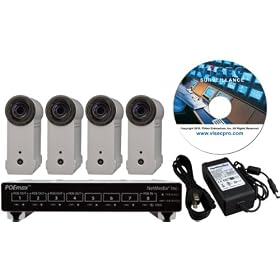 SOHO IP NM-SOHO4-D1 ViSEC Small Office Home Office IP Surveillance Solution Four Hi-Res... by 