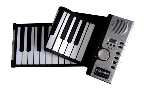 61-Key Digital Roll-up Soft Keyboard Piano with MIDI Upgrade Thicken Padded Keys product image