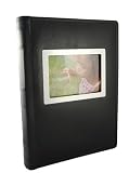 Set of 2 Leather Photo Albums - Holds 300 Photos Each