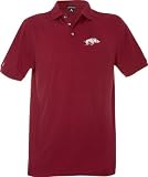 Arkansas Razorbacks Red Classic Pique Stainguard Polo Shirt