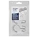 12/Pack Homebasix Sd-Oring-C3L Ring Shower Curtain Clear 12Pc (BX 12)