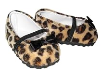 Animal-Print Ballet Flats. Fits 18" Dolls Like American Girl Doll
