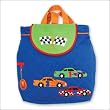 Race Car Quilted BackPack By Stephen Joseph Race Car Quilted BackPack By Stephen Joseph