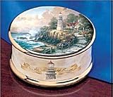 Thomas Kinkade Light Of Peace Music Box