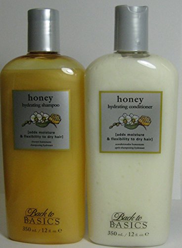 Back to Basics Honey Hydrating Shampoo and Conditioner Duo 12 Oz 12oz